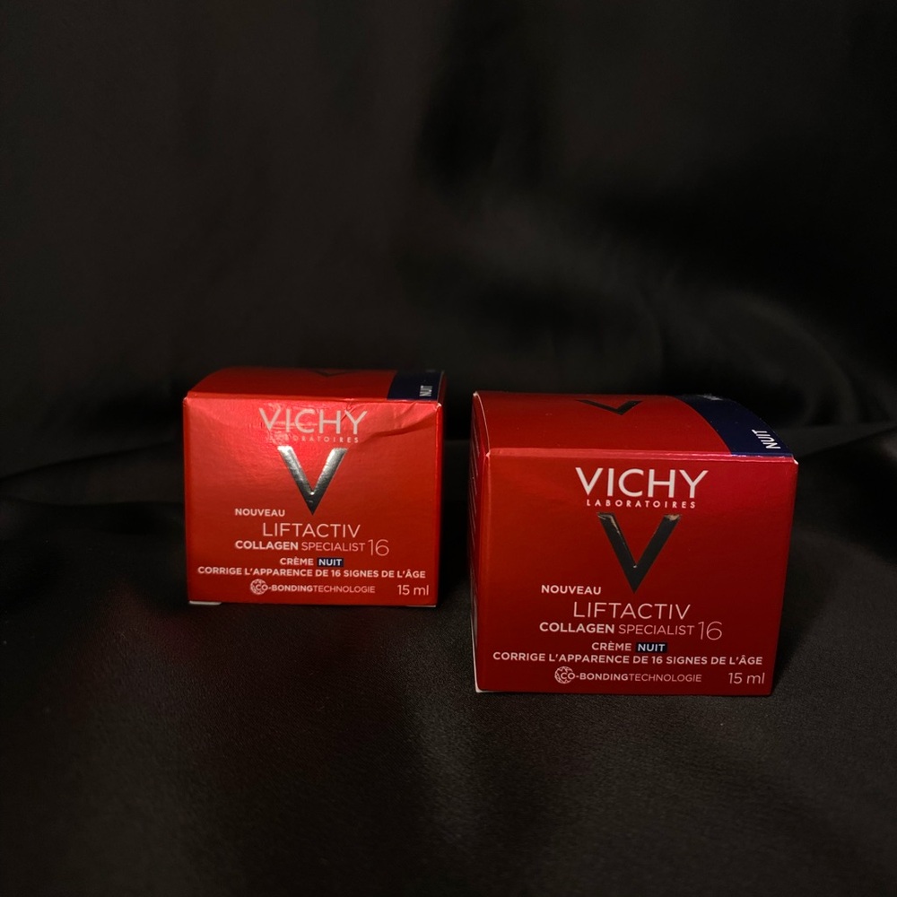 Vichy Liftactiv Collagen Night Cream 2x15ml